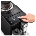 DeLonghi EXAM440.55.B, cafetera superautomática Rivelia, LatteCrema Hot, Bean Switch, 16 bebidas, 15 bares, negro