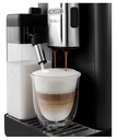 DeLonghi EXAM440.55.B, cafetera superautomática Rivelia, LatteCrema Hot, Bean Switch, 16 bebidas, 15 bares, negro