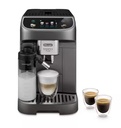 DeLonghi ECAM320.70.TB, cafetera superautomática Magnifica Plus, LatteCrema Hot, 15 bares, 18 bebidas, color gris