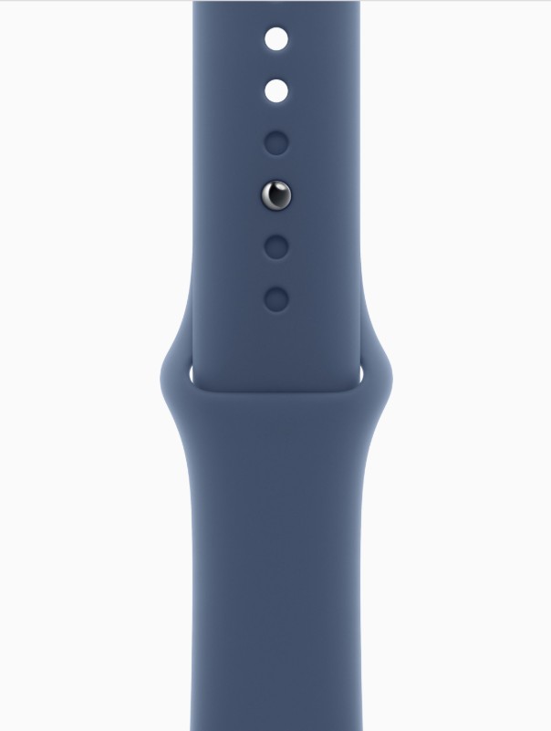 Apple Watch SE, 40mm, Reloj inteligente, llamadas BT, monitor de frecuencia cardiaca, Plata/Azul