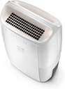 DeLonghi DEX210SF, deshumidificador Tasciugo AriaDry, 2,1l, silencioso, color blanco