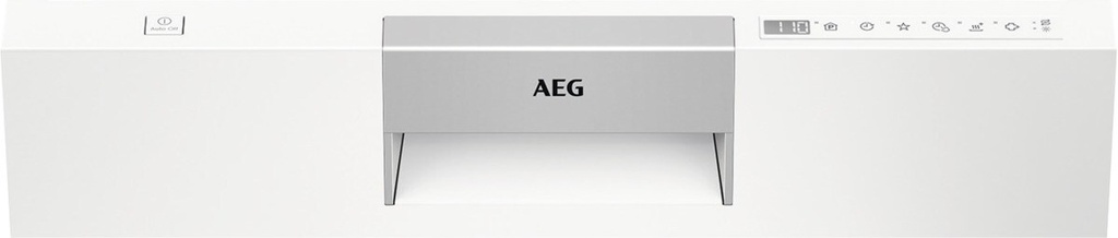 AEG FFB75717PW, lavavajillas libre instalación, 60cm, 14 cubiertos, ExtraHygiene, GlassCare, blanco, clase B