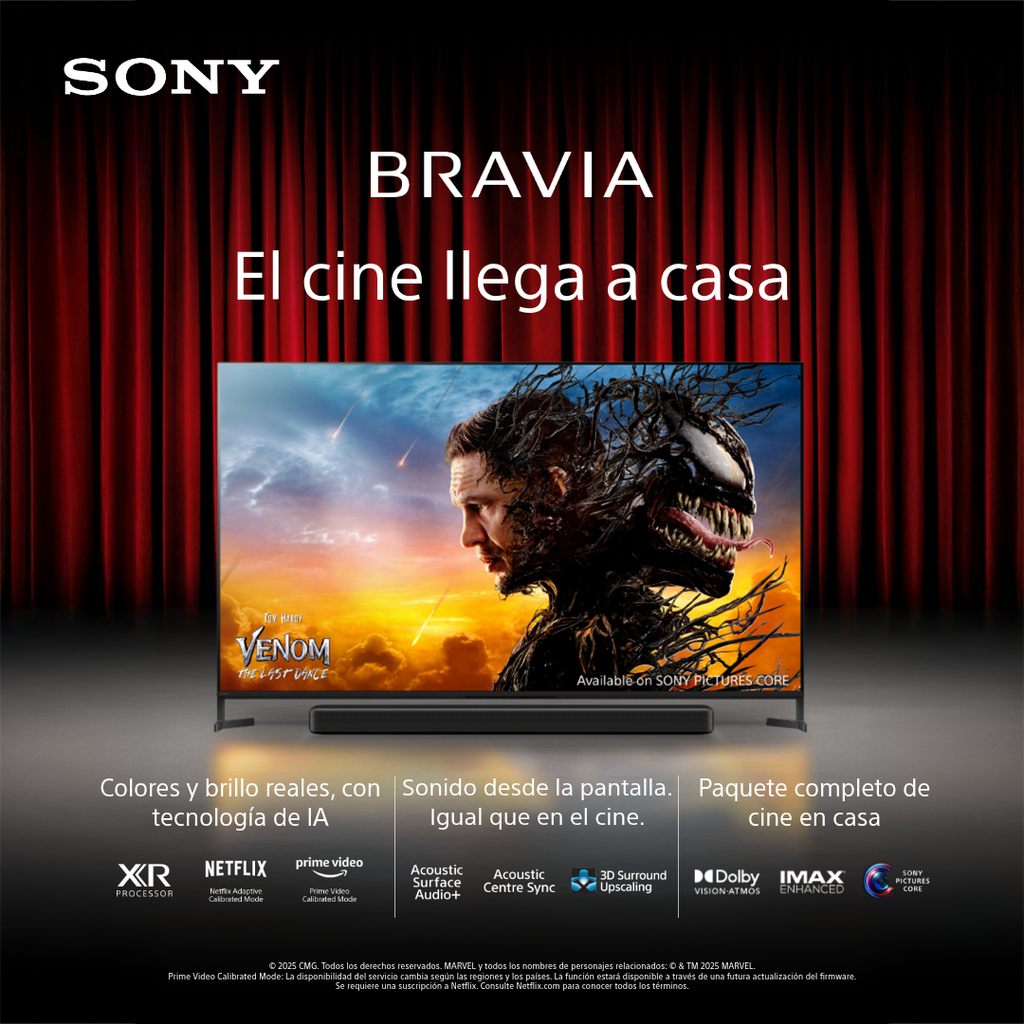 Sony K55XR8M2, Bravia 8 II, QD-OLED, 55", 4K Ultra HD, HDR, Google TV
