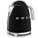 SMEG KLF03BLEU, hervidor eléctrico, 50's Style, 1,7l, 2400W, base 360º, negro