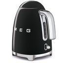 SMEG KLF03BLEU, hervidor eléctrico, 50's Style, 1,7l, 2400W, base 360º, negro