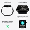 Apple Watch Serie 10, 42mm, GPS, Reloj inteligente, llamadas BT, monitor de frecuencia cardiaca, App ECG Plata/Azul