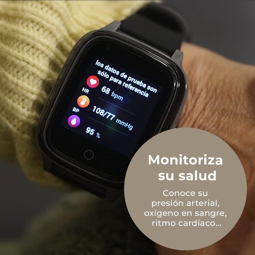 Reloj Save Family Senior, Localización GPS, Llamadas SOS, Aviso de caídas