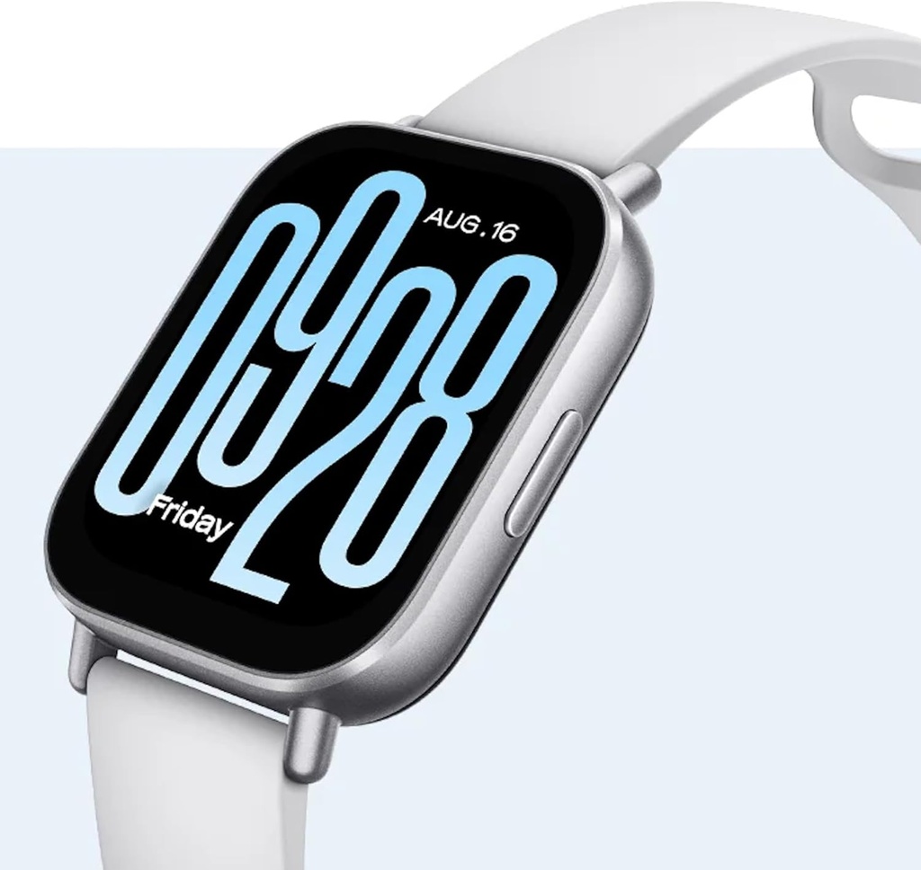 Smartwatch Redmi Watch 5 Active, Pantalla 2" LCD, Llamadas Bluetooth, Monitor de frecuencia cardiaca, Mas 140 modos deportivos, Resistente al agua, Hasta 18 días de batería, Color Gris