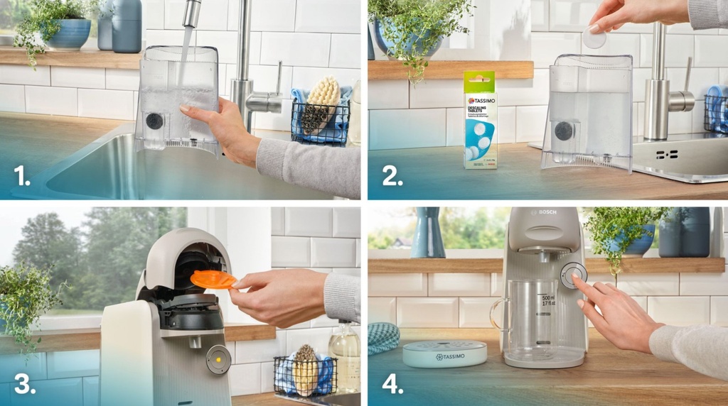 Bosch TAS16B7, cafetera, Tassimo Intellibrew, más de 40 bebidas, sistema Single-Serve, beige