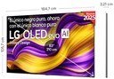 LG OLED83G54LW, TV OLED 83", 4K, 120Hz, procesador 4K IA α11 Gen2, Smart TV