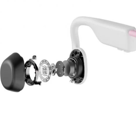 Shokz OpenMove, Auriculares conducción ósea, Diseño Open-Ear, resistente al agua IP55, autonomía 6h