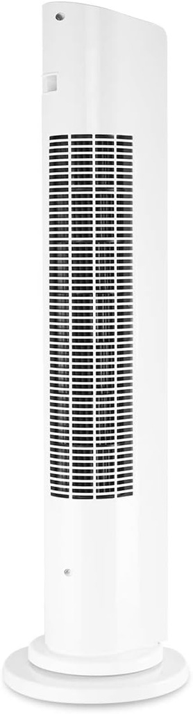 Orbegozo TWM 1000, torre de ventilación, 50W, 3 velocidades, panel táctil, mando a distancia, silencioso, blanco