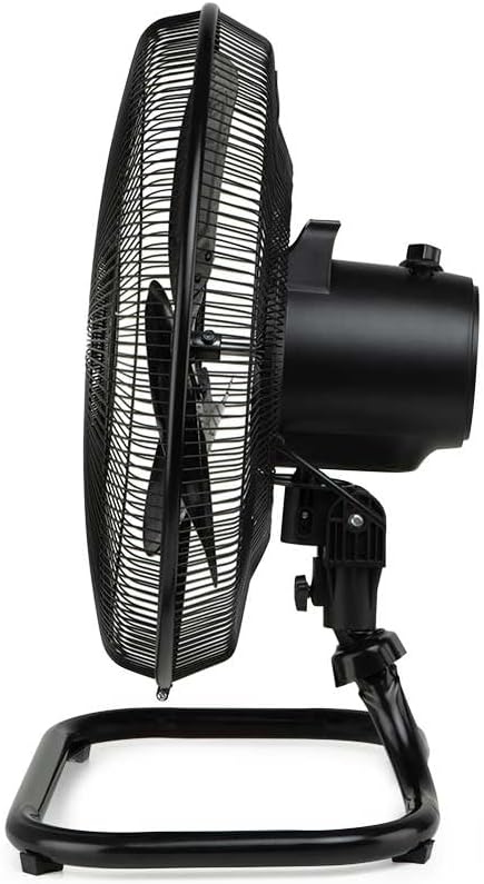 Orbegozo PWO 0845, ventilador industrial, 110W, 3 velocidades, 3 posiciones, negro