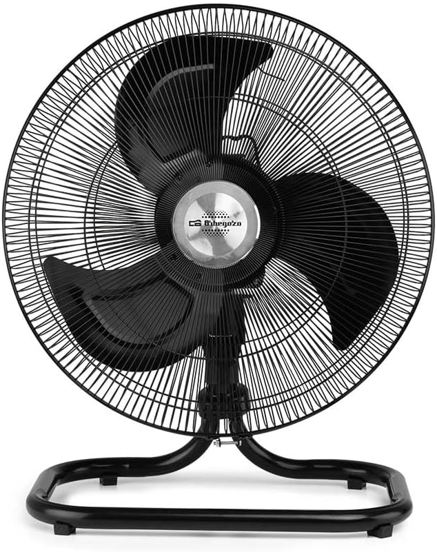 Orbegozo PWO 0845, ventilador industrial, 110W, 3 velocidades, 3 posiciones, negro