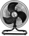 Orbegozo PWO 0845, ventilador industrial, 110W, 3 velocidades, 3 posiciones, negro