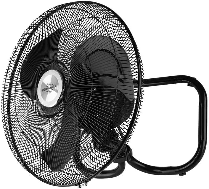 Orbegozo PWO 0845, ventilador industrial, 110W, 3 velocidades, 3 posiciones, negro