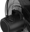 Orbegozo PWO 0845, ventilador industrial, 110W, 3 velocidades, 3 posiciones, negro