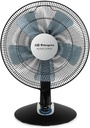 Orbegozo TF 0149, ventilador de mesa, 60W, 2 velocidades + Turbo + Silent, Oscilación automática