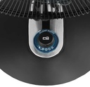 Orbegozo TF 0149, ventilador de mesa, 60W, 2 velocidades + Turbo + Silent, Oscilación automática