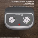 Rowenta SO2330 Comfort Compact, calefactor bajo consumo de 2400W, función Silence, negro