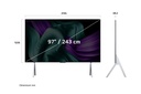 LG OLED97M59LA, Signature OLED TV Inalambrico 97", a11 Gen2, 4K Ultra HD,  144Hz, webOS 25