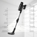 Ufesa U7 Digital Animal, Aspirador Escoba 500W 29.6V