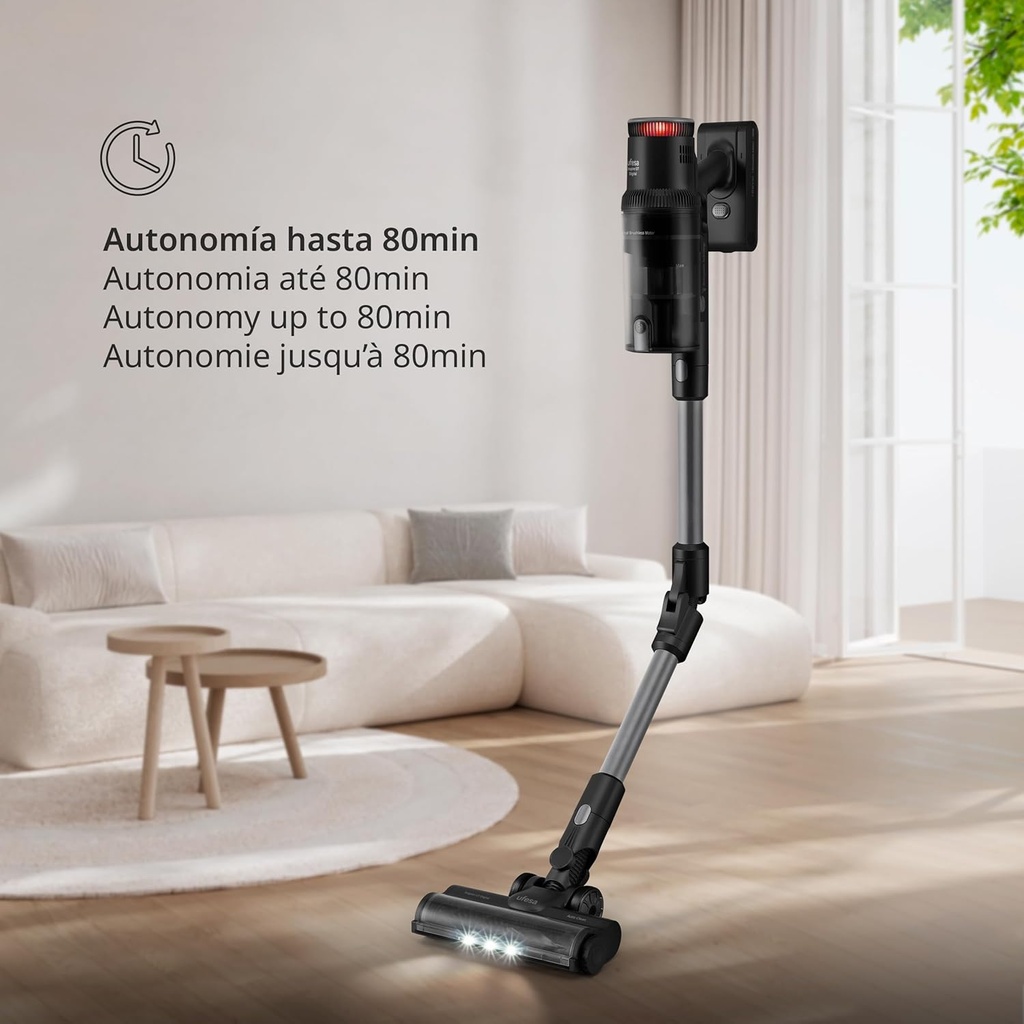 Ufesa U7 Digital Animal, Aspirador Escoba 500W 29.6V