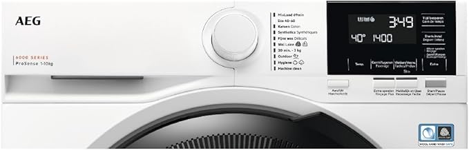 AEG LWR7194M2B, Lavadora secadora de libre instalación Serie 7000 ProSteam® de 9.0 kg