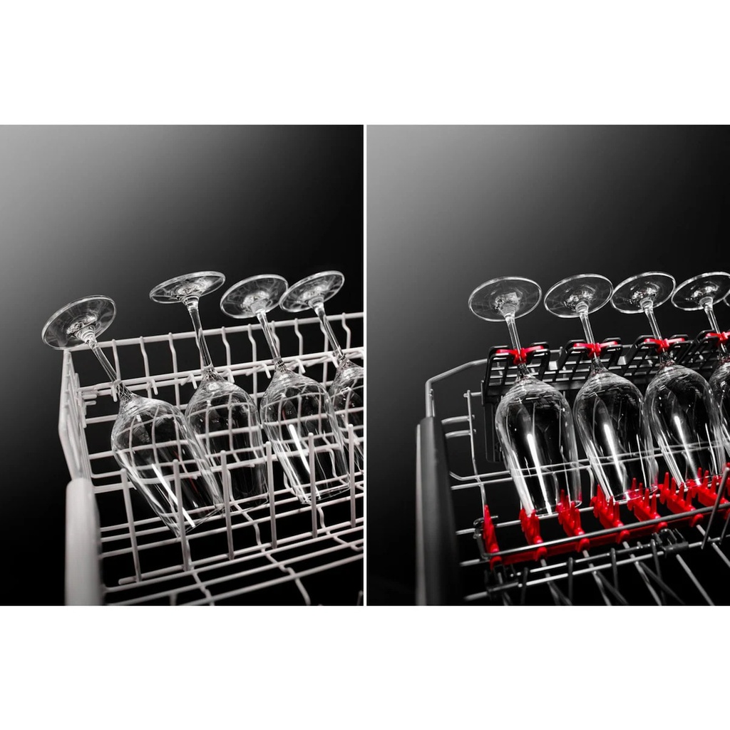 AEG FFB76717PM, Lavavajillas - 14 servicios, 9 programas, 60 cm, Tercera bandeja, programa ExtraHygiene, Inox
