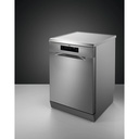 AEG FFB74927ZM, Lavavajillas 14 servicios, 8 programas, 60 cm, Sistema AirDry, Inox