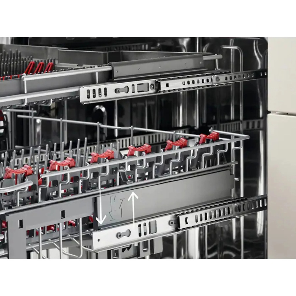AEG FFB74927ZM, Lavavajillas 14 servicios, 8 programas, 60 cm, Sistema AirDry, Inox