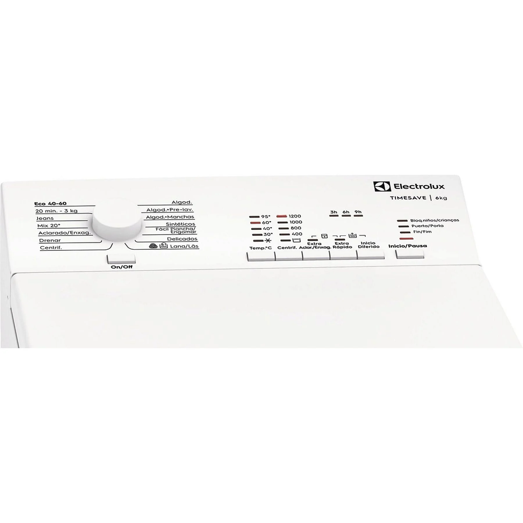 Electrolux EN5T8621NA, Lavadora de carga superior de 6.0 kg