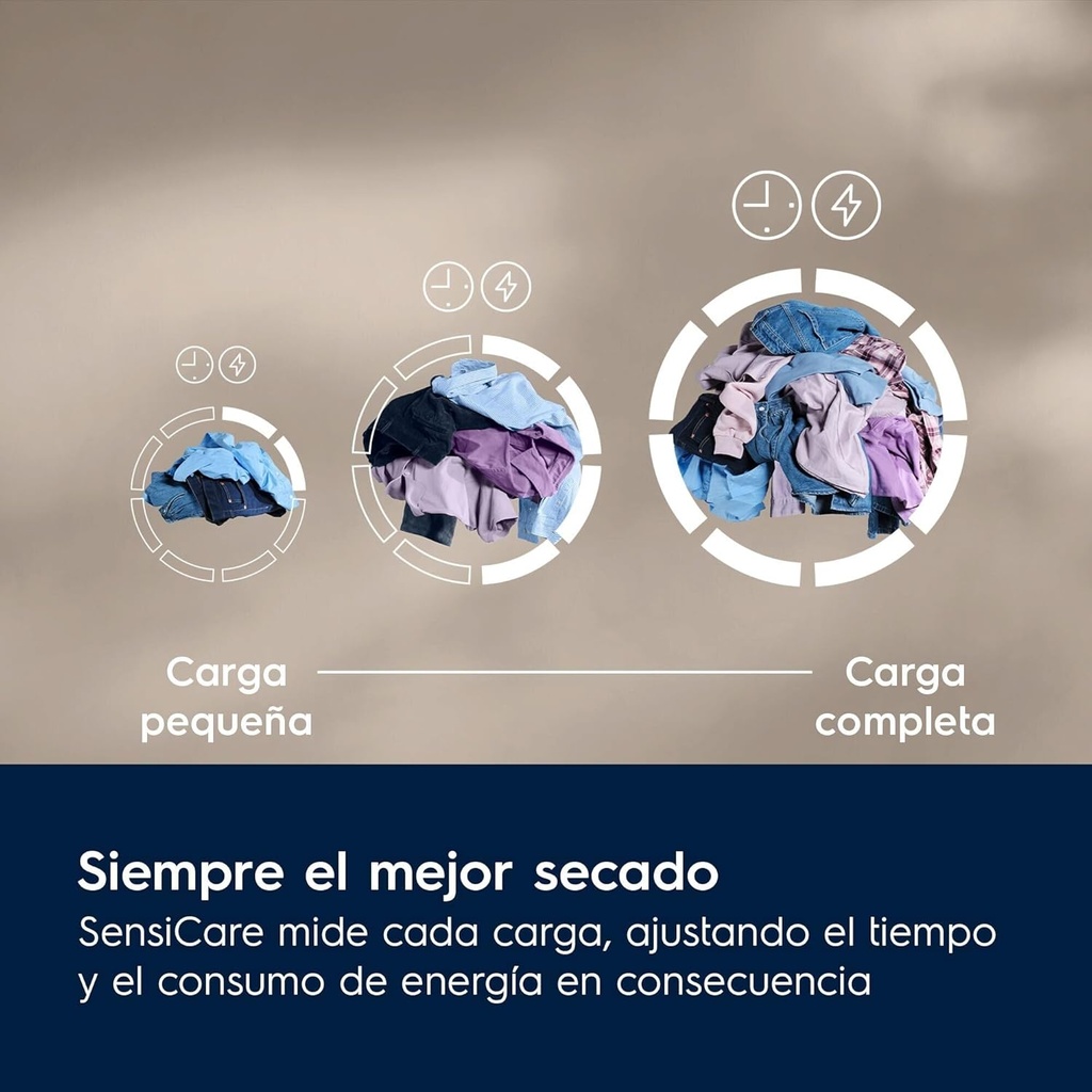 Electrolux EDI618A5BO, Secadora con bomba de calor serie 600 GentleCare de 8 kg