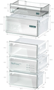 Siemens KG39NVWDG, Frigorífico combinado de libre instalación, iQ300, 203 x 60 cm, Blanco, Total noFrost