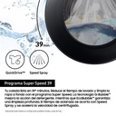 Samsung WW10FG5U34AEEC, Lavadora AI 10Kg AI EcoBubble™ Clase A Blanca