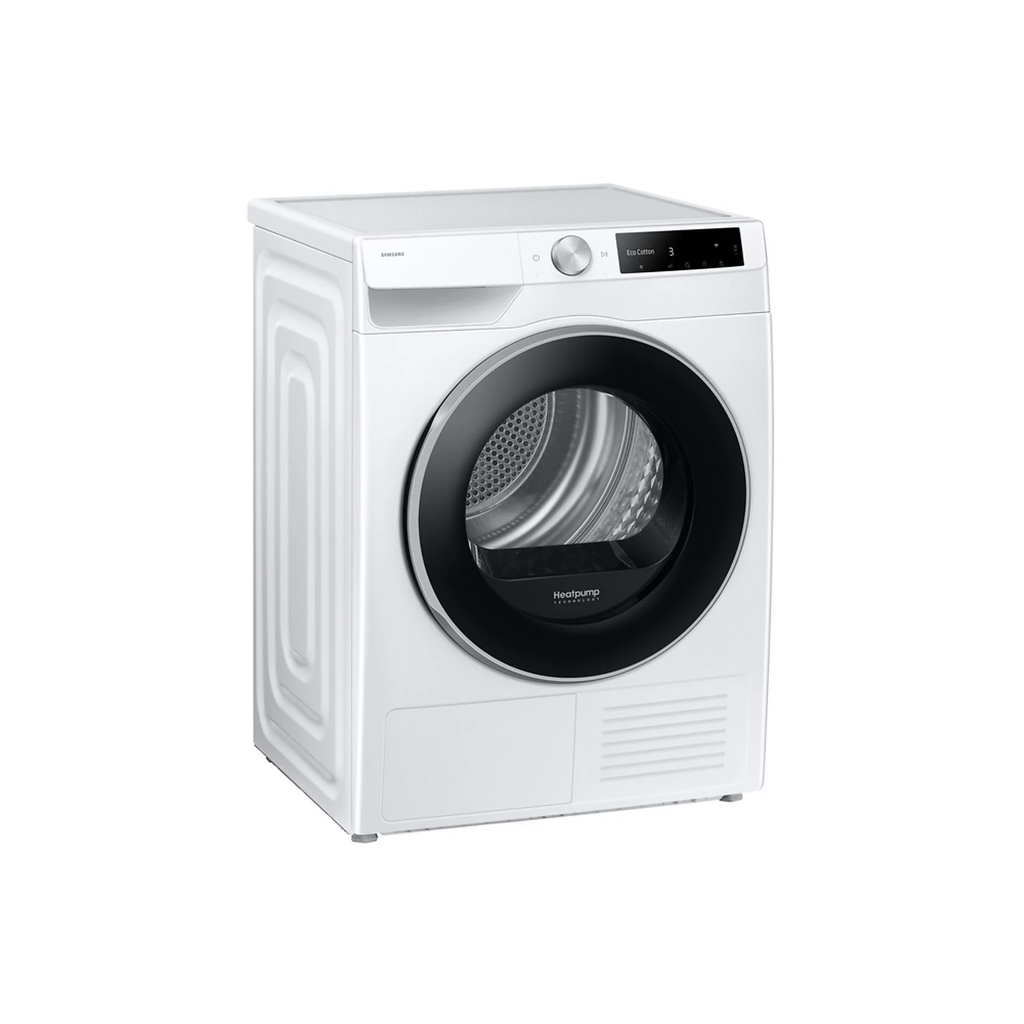 Samsung DV90DG6845LKU3, Secadora bomba de calor, 9 kg, 18 programas, Wifi, blanco