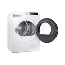 Samsung DV90DG6845LKU3, Secadora bomba de calor, 9 kg, 18 programas, Wifi, blanco