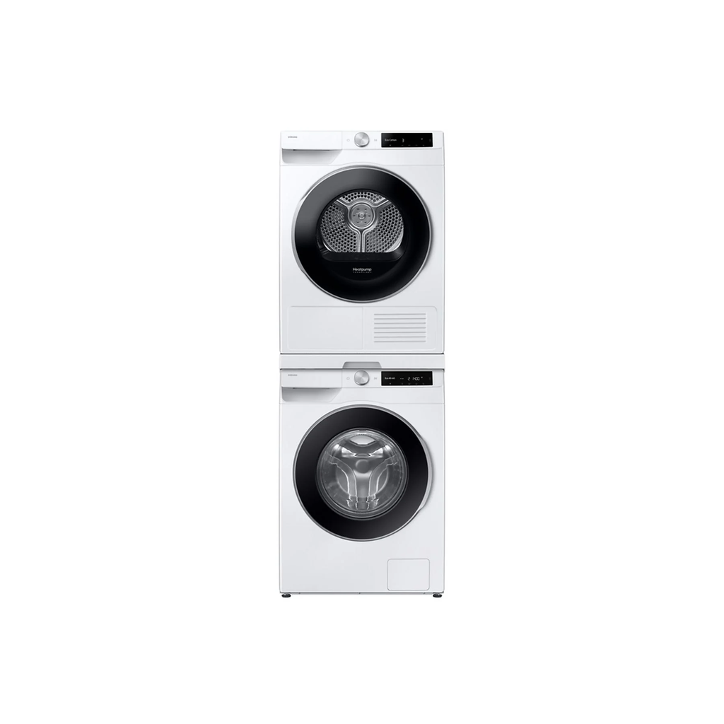 Samsung DV90DG6845LKU3, Secadora bomba de calor, 9 kg, 18 programas, Wifi, blanco