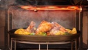 Samsung MG23DG4524CGE1, Microondas con Grill 23L 800W Modo Eco, Auto Cook Negro