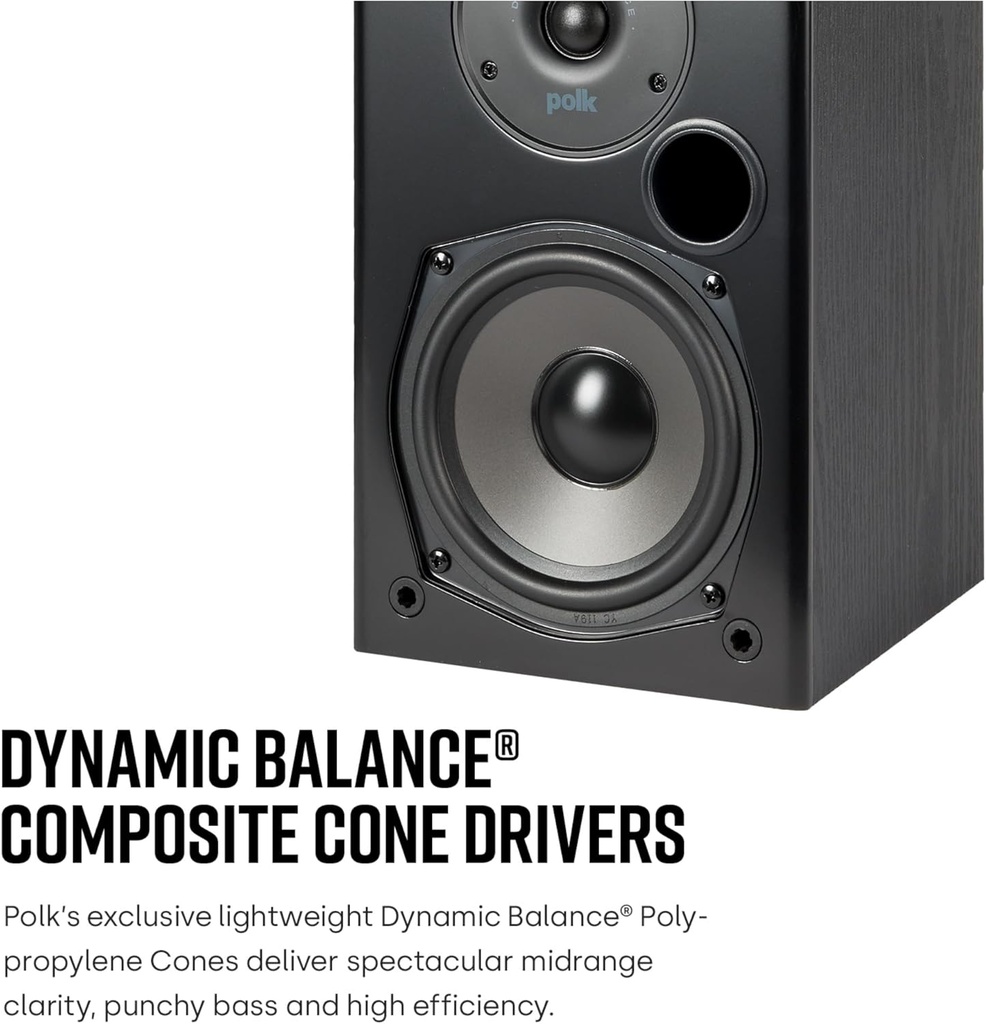 Polk, T15, Altavoces serie T, Dynamic Balance