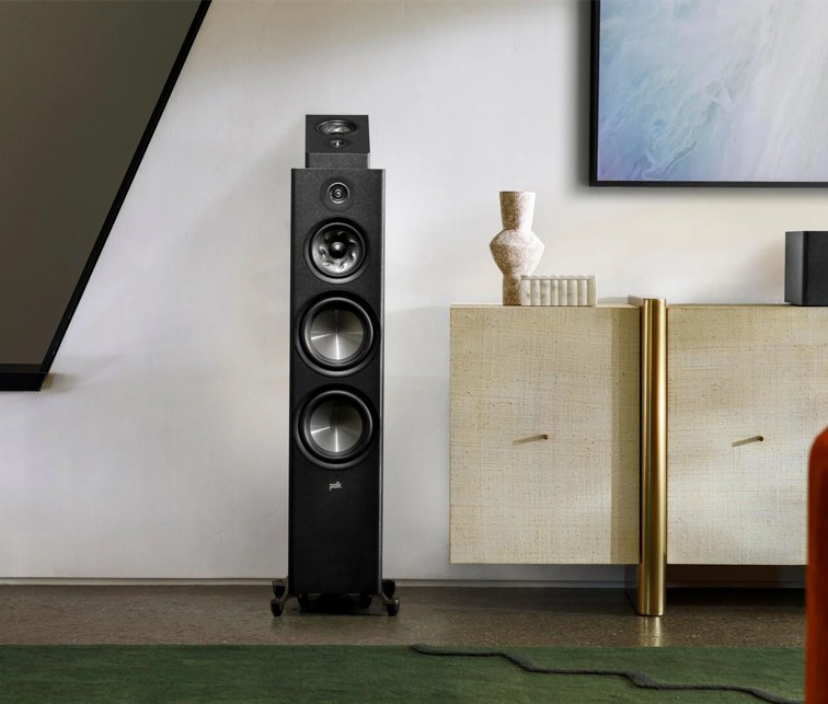 Polk audio Reserve R-700 Black Altavoces HiFi Suelo Pareja R700