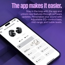 Bose Ultra Open Earbuds, Auriculares inalámbricos de botón de alta gama y fidelidad, Auriculares Bluetooth intraurales para running, Diseño de moda abierto, Hasta 48 h de autonomía