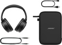 Bose QuietComfort SC Headphones, Auriculares inalámbricos con cancelación de Ruido, Auriculares de Diadema con Bluetooth, micrófono y Cable con hasta 24 Horas de autonomía, con Estuche Blando