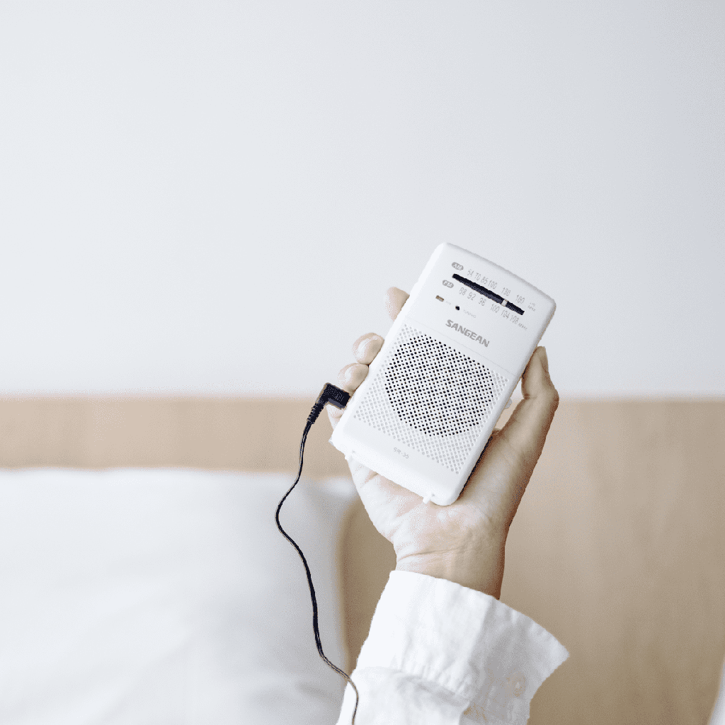 Sangean SR35 SR-35 - Radio Analógica FM/Am, Negro