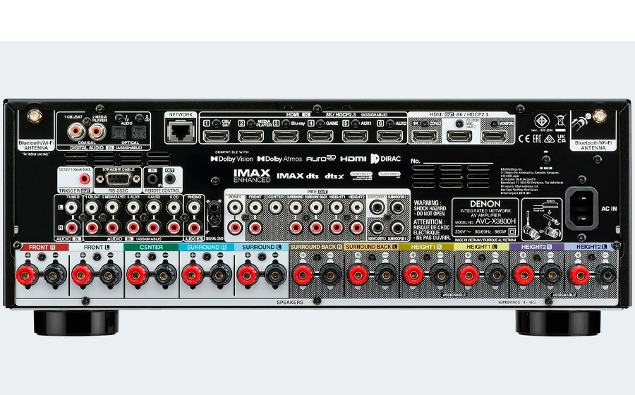 AMPLIFICADOR AV DE ALTA RESOLUCIÓN AVC-X3800H DENON Archivo binario