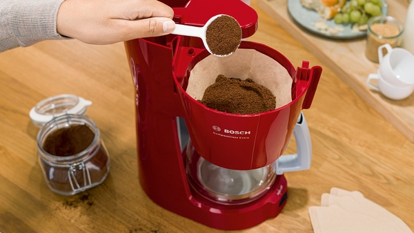 CAFETERA GOTEO BOSCH TKA3A034 ROJA 10/15 TAZAS