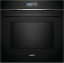 Siemens HM736GAB1, horno con microondas, humidClean, display touch Plus, iQ700