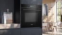 Siemens HM736GAB1, horno con microondas, humidClean, display touch Plus, iQ700