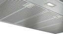 Bosch DWB97FM50, Campana decorativa de pared, ancho 90 cm, box Slim cristal negro, serie 4