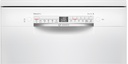 Bosch SMS2HMW04E, lavavajillas de libre instalación, ancho 60 cm, secado Zeolitas, 3ª bandeja, clase D, inox, Serie 2